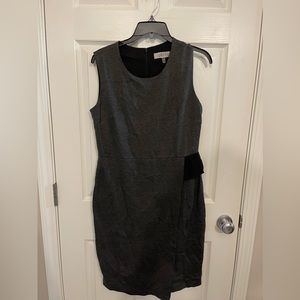 Kasper black sleeveless dress & jacket set